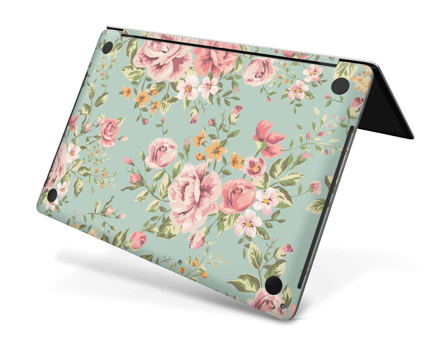 Lux Skins MacBook Mint Floral Garden Pro 13" (A2251/2289) Skins - Art Floral Skin