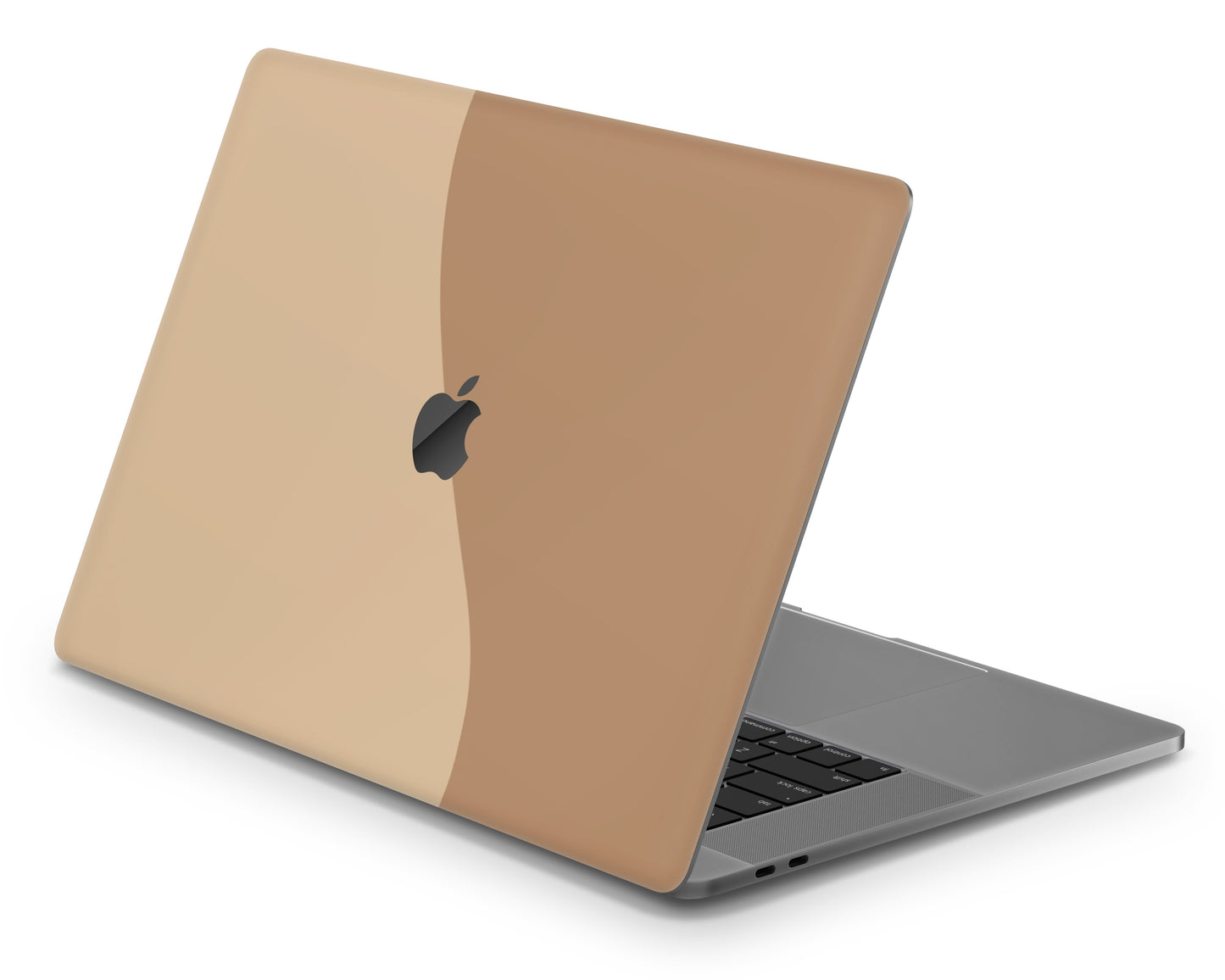 Lux Skins MacBook Two Tone Beige Cappuccino Pro 16" (A2141) Skins - Solid Colours Abstract Skin