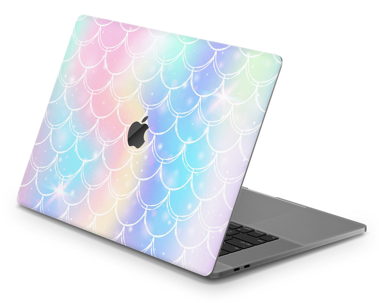 Lux Skins MacBook Iridescent Pastel Mermaid Pro 16" (A2141) Skins - Pattern Abstract Skin