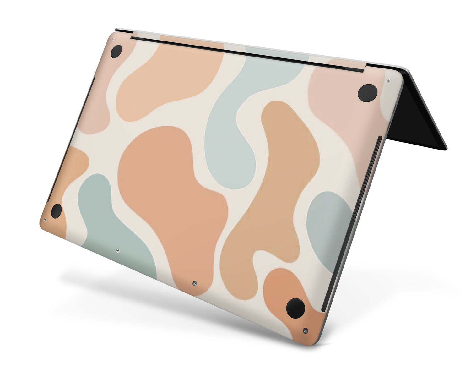 Lux Skins MacBook Boho Neutral Cow Print Pro 13" M1 (A2338) Skins - Art Animals Skin