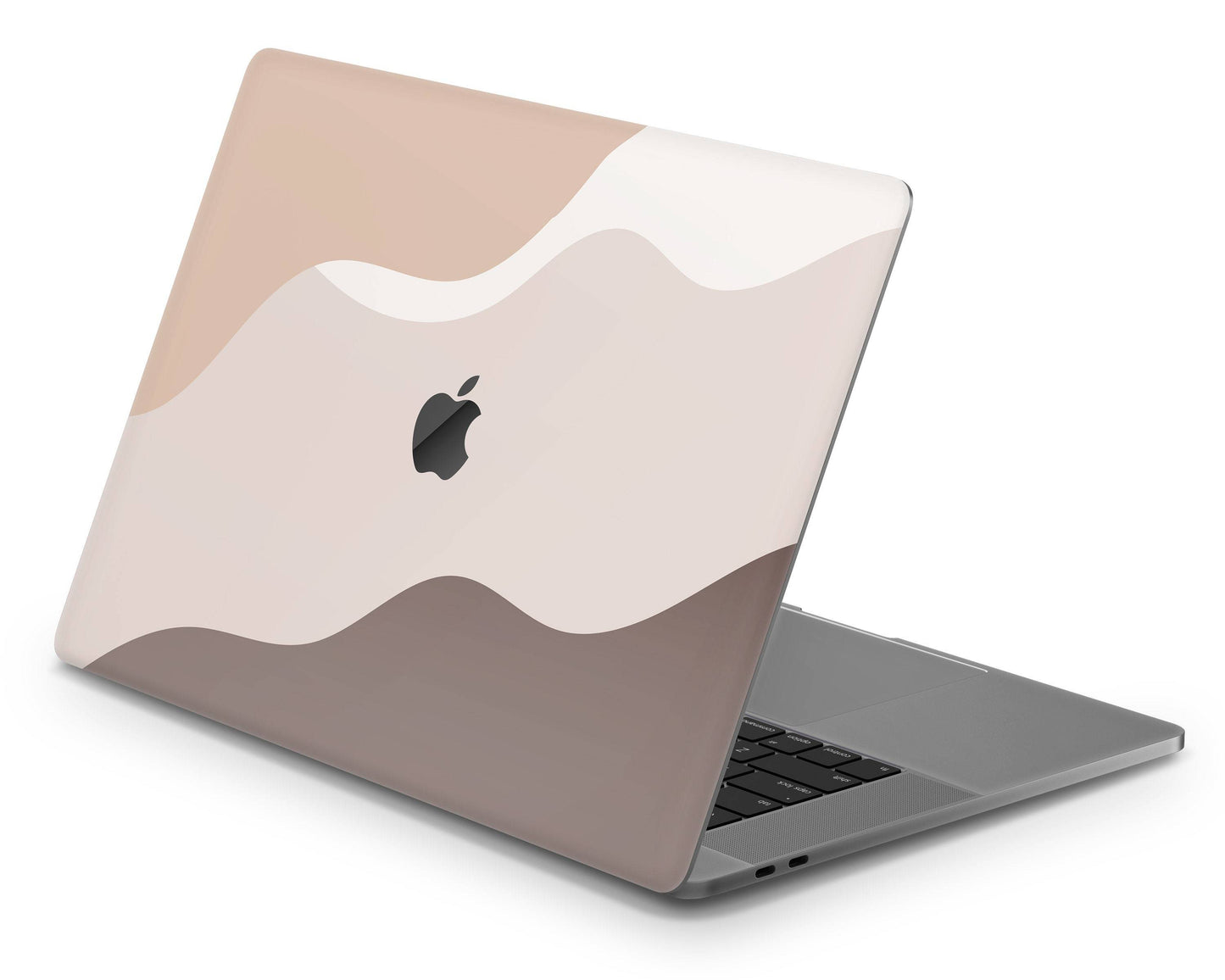 Lux Skins MacBook Beige Neutral Wave Pro 16" (A2141) Skins - Solid Colours Abstract Skin