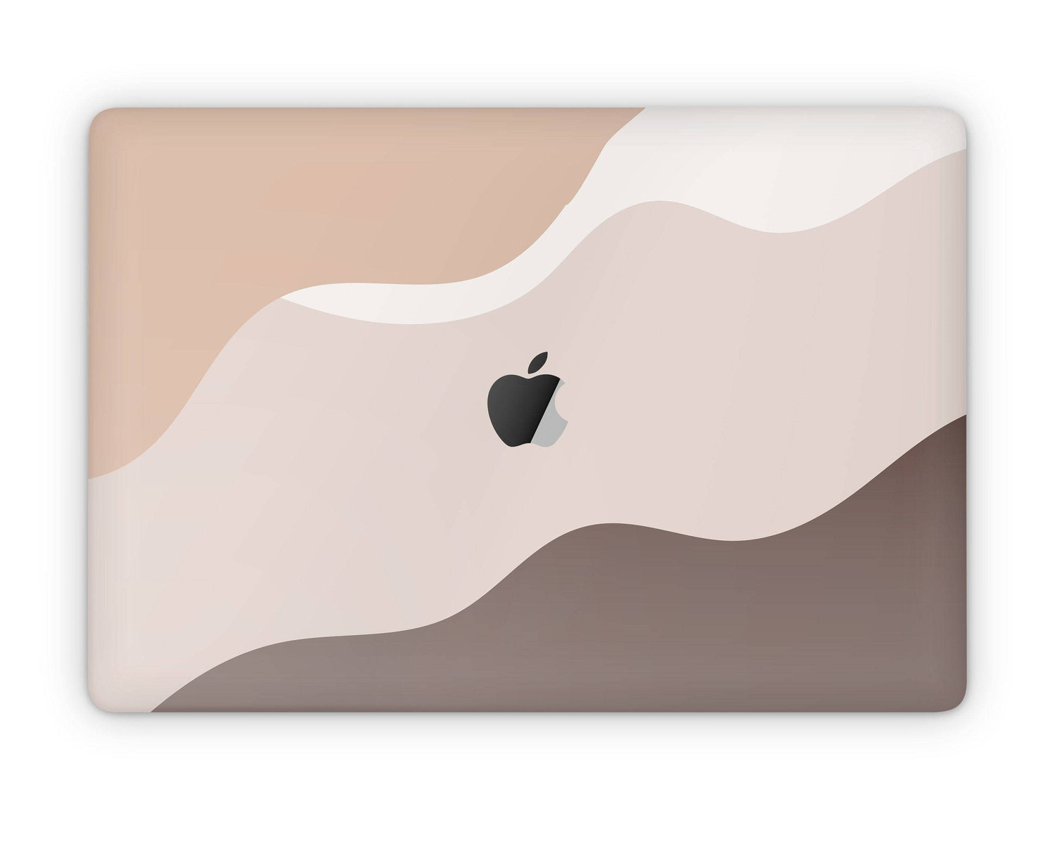 Lux Skins MacBook Beige Neutral Wave Pro 13" M1 (A2338) Skins - Solid Colours Abstract Skin