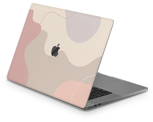 Lux Skins MacBook Ceramic Rose Abstract Pro 16" (A2485) Skins - Solid Colours Abstract Skin