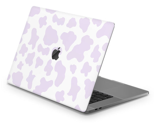 Lux Skins MacBook Purple Cow Print Pro 16" (A2485) Skins - Art Animals Skin