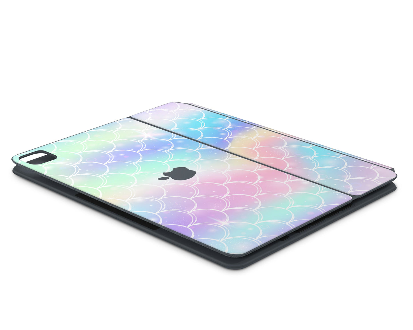Lux Skins Magic Keyboard Iridescent Pastel Mermaid iPad Air Skins - Pattern Abstract Skin