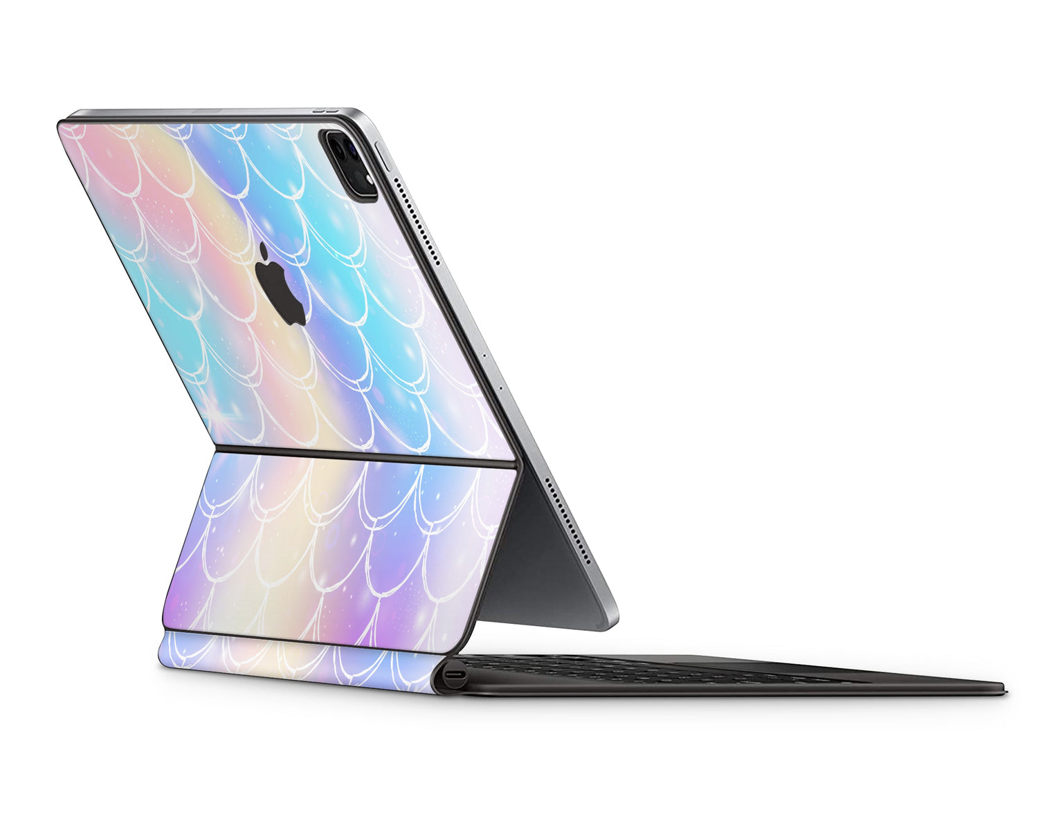 Lux Skins Magic Keyboard Iridescent Pastel Mermaid iPad Pro 11" Skins - Pattern Abstract Skin