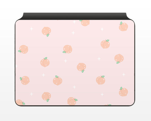 Lux Skins Magic Keyboard Soft Pastel Peaches iPad Air Skins - Pattern Fruits Skin