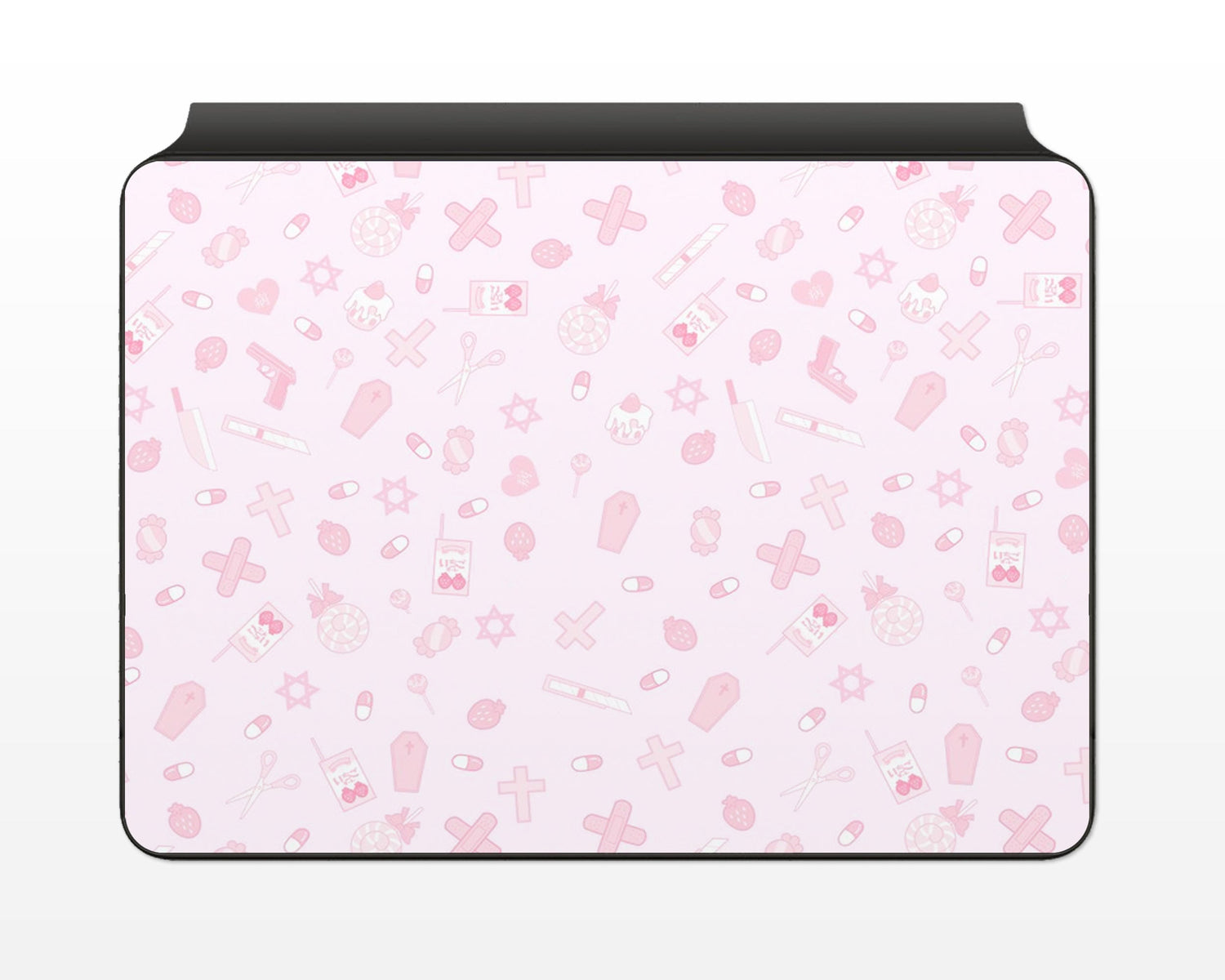 Lux Skins Magic Keyboard I Love Pink iPad Air Skins - Art Artwork Skin