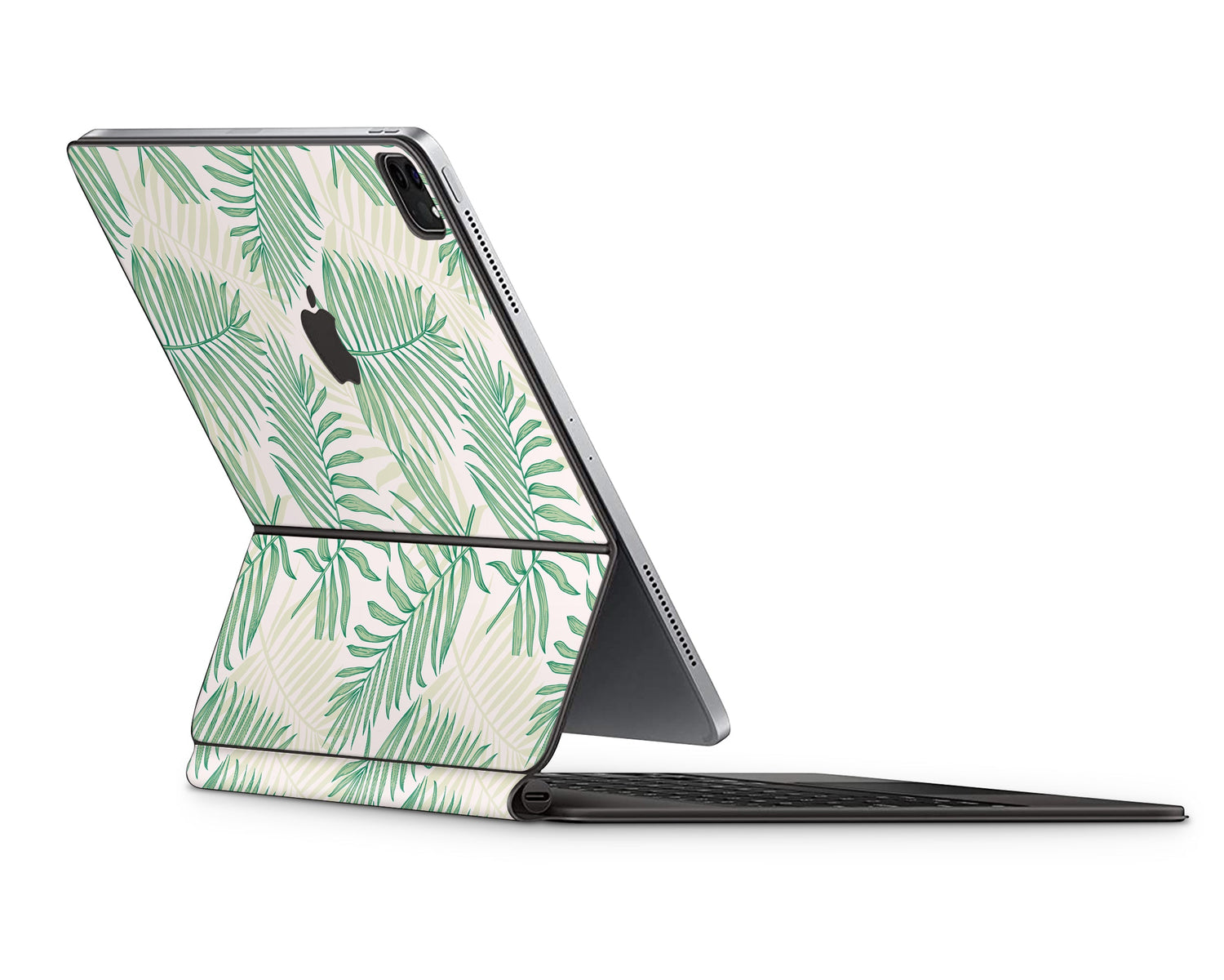 Lux Skins Magic Keyboard Tropical Palm Leaf Sage Green iPad Pro 12.9" Skins - Art Floral Skin