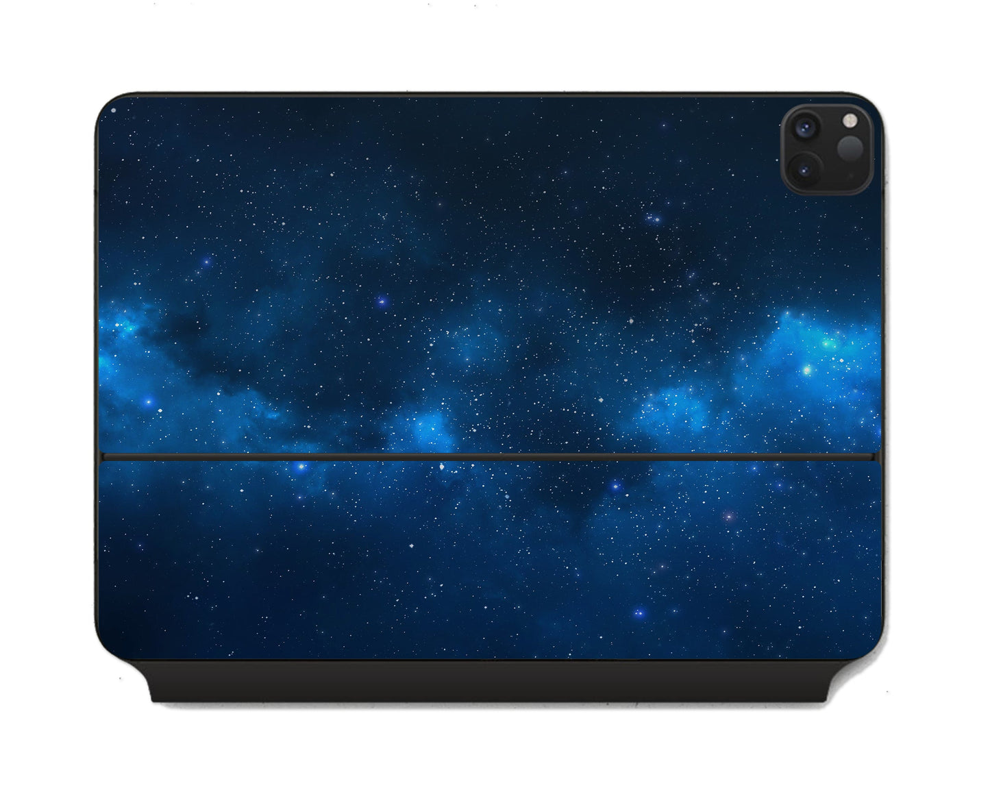 Lux Skins Magic Keyboard Blue Stardust Galaxy iPad Pro 11" Skins - Galaxy Artwork Skin