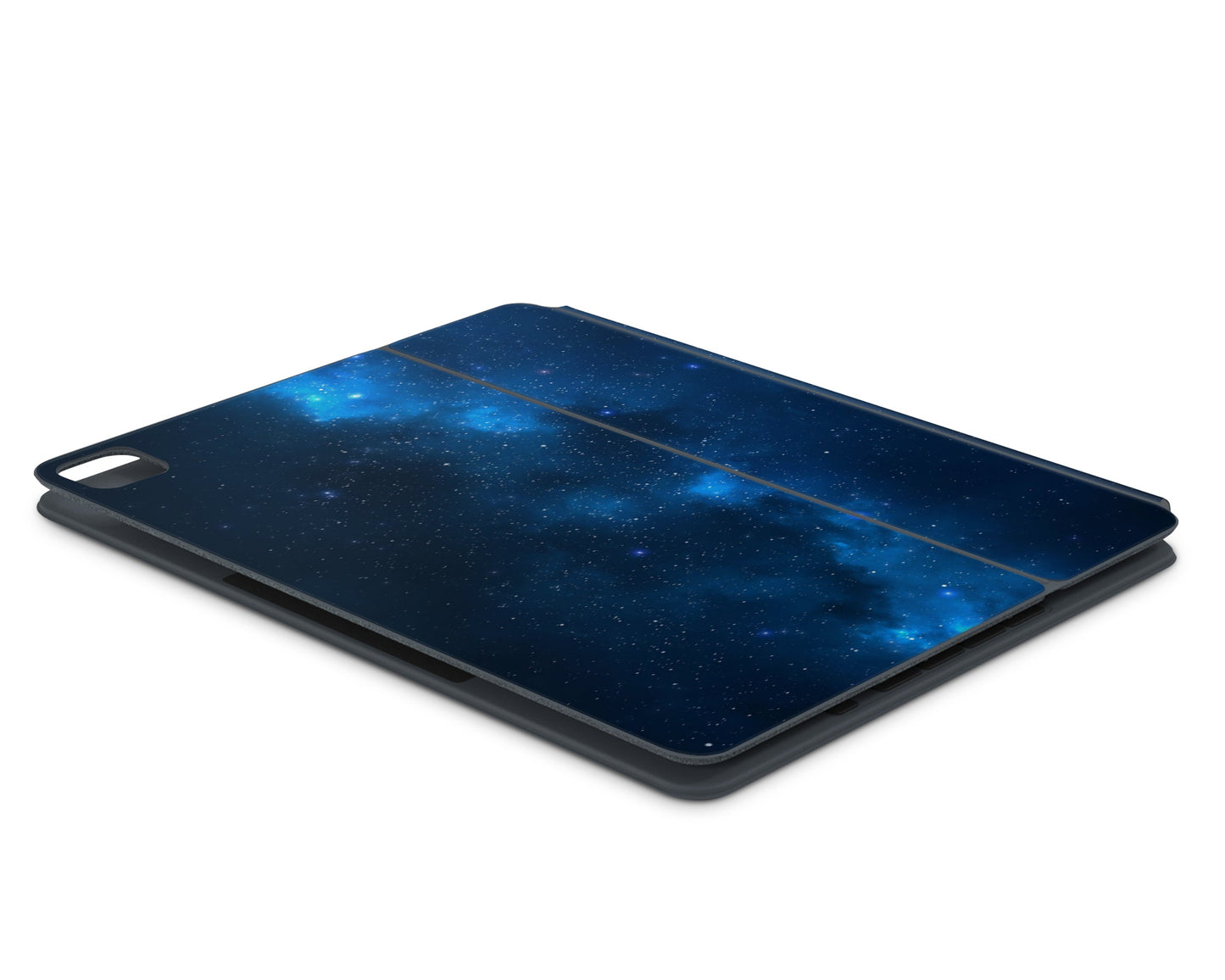 Lux Skins Magic Keyboard Blue Stardust Galaxy iPad Pro 12.9" Skins - Galaxy Artwork Skin
