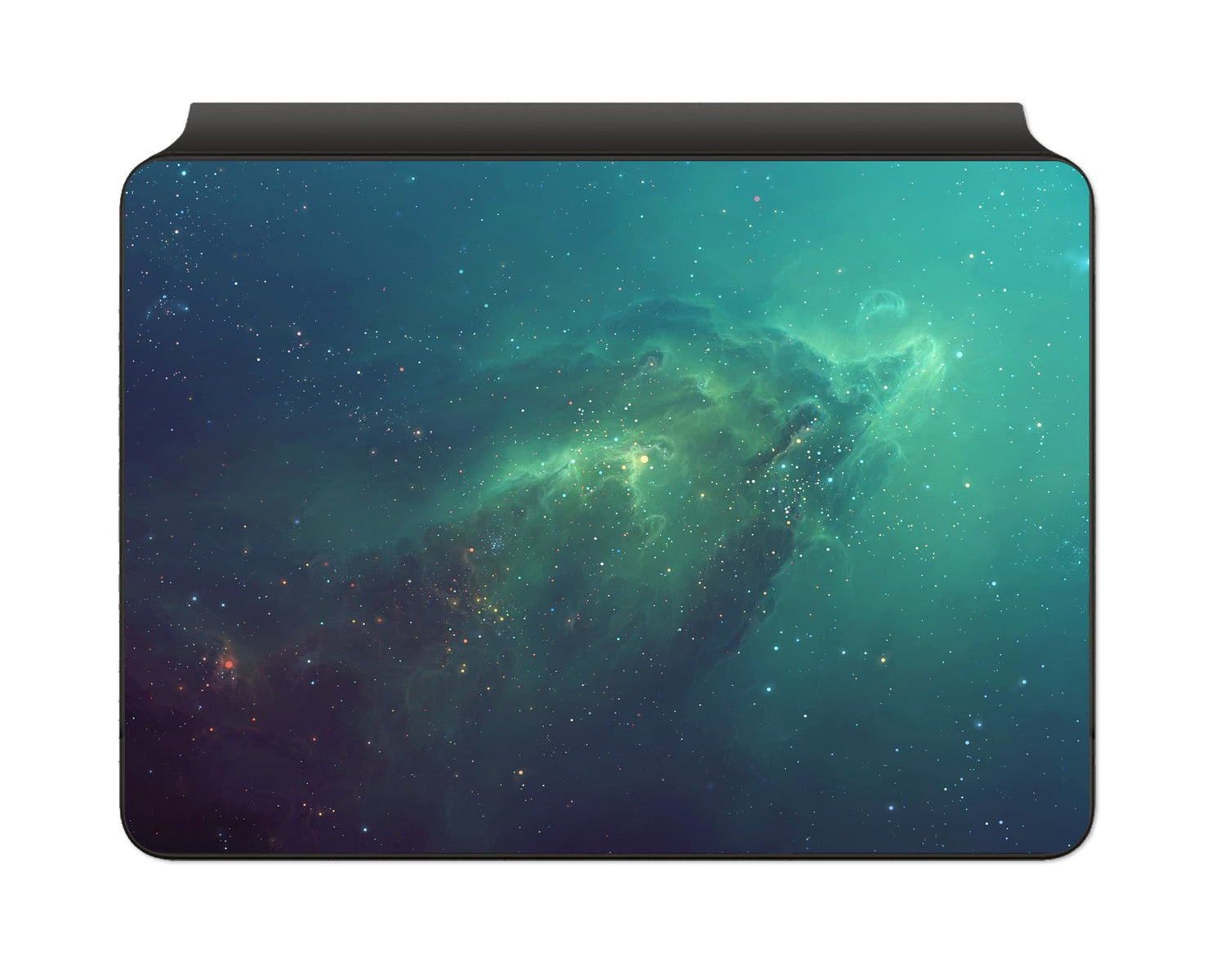 Lux Skins Magic Keyboard Green Stardust Galaxy iPad Air Skins - Galaxy Artwork Skin
