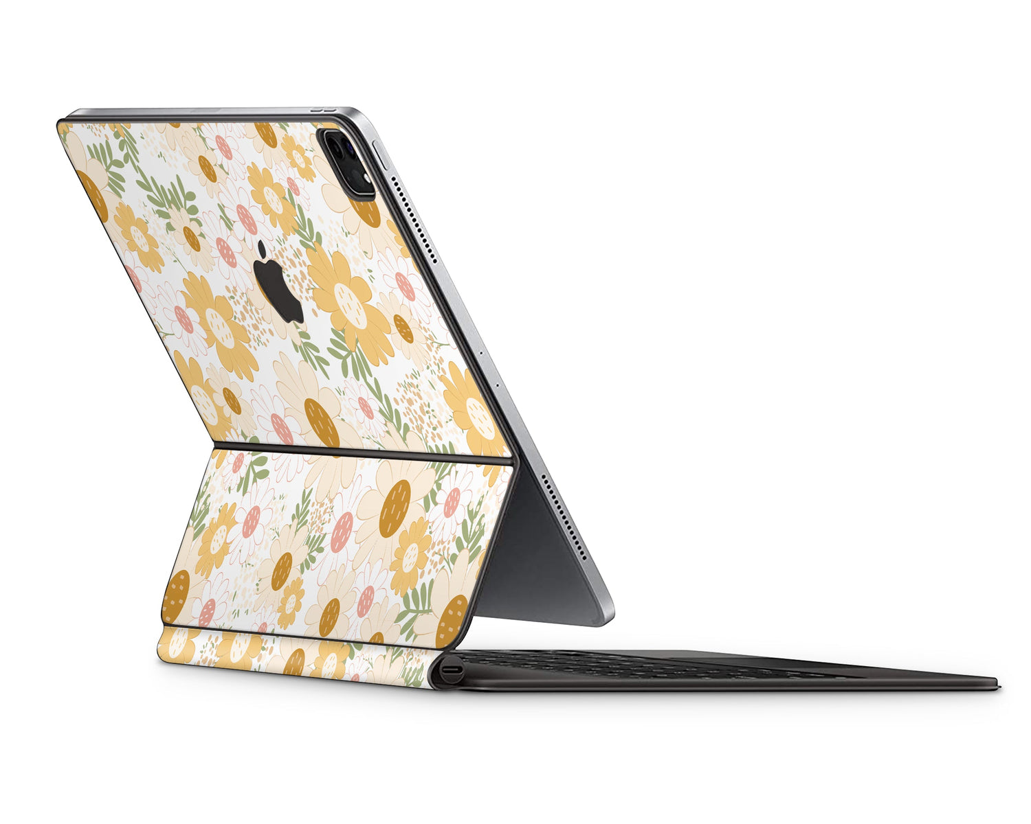 Lux Skins Magic Keyboard Sunshine Daisy Spring Floral iPad Pro 12.9" Skins - Art Floral Skin