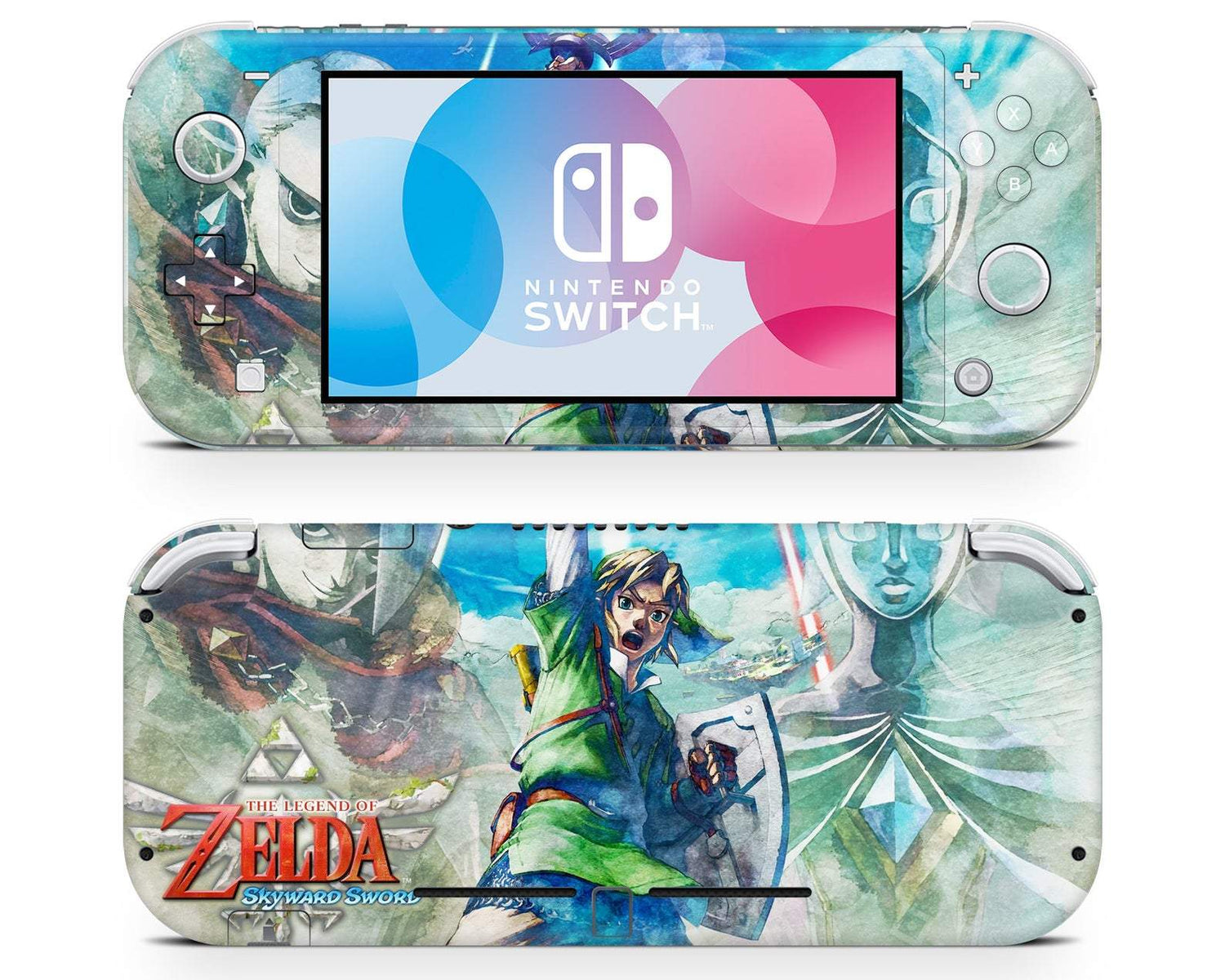 Zelda Skyward Sword Nintendo Switch Lite Skin – Lux Skins Official