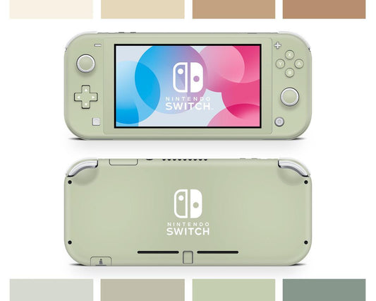Lux Skins Nintendo Switch Lite Natural Series Classic no logo Skins - Solid Colours Natural Series Skin