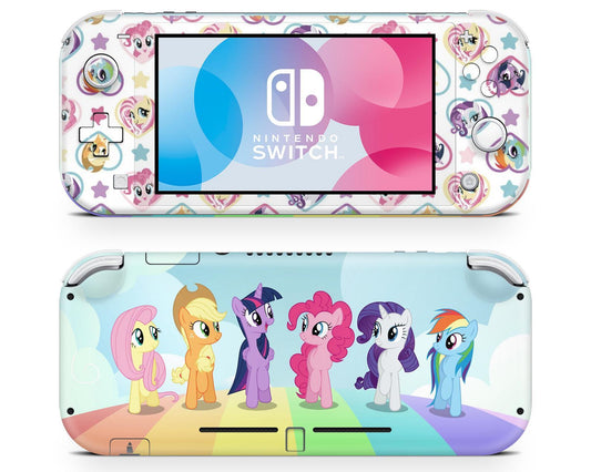 Lux Skins Nintendo Switch Lite My Little Pony Full Set Skins - Pop culture My Little Pony Skin