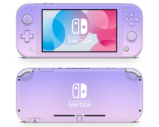 Pastel Purple Pink Nintendo Switch Lite Skin