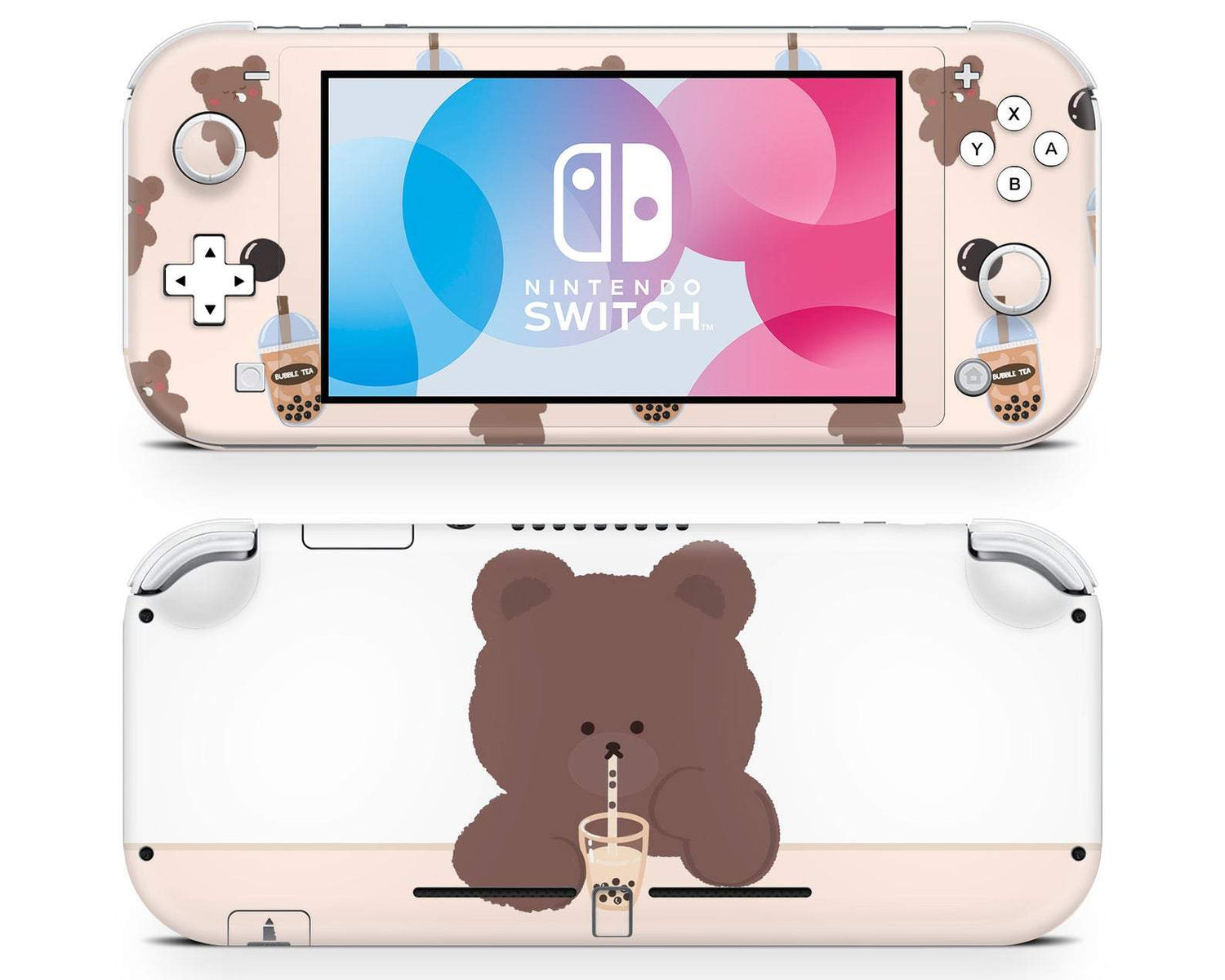 Lux Skins Nintendo Switch Lite Boba Bear Full Set Skins - Art Animals Skin