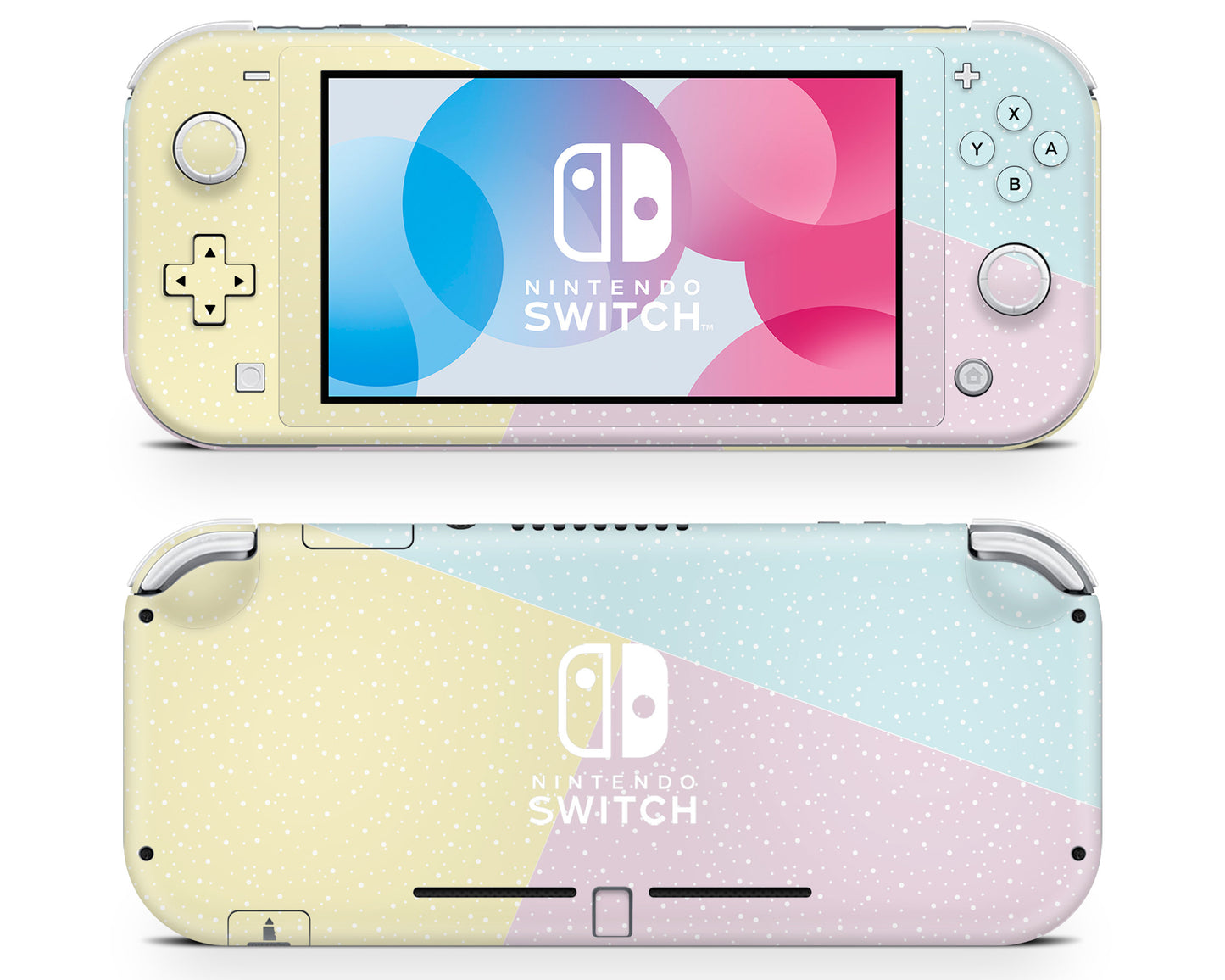 Retro Colorwave Dots Nintendo Switch Lite Skin