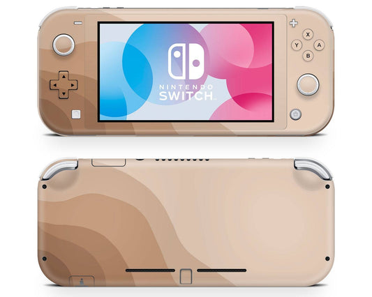 Lux Skins Nintendo Switch Lite Desert Wave Classic no logo Skins - Pattern Abstract Skin