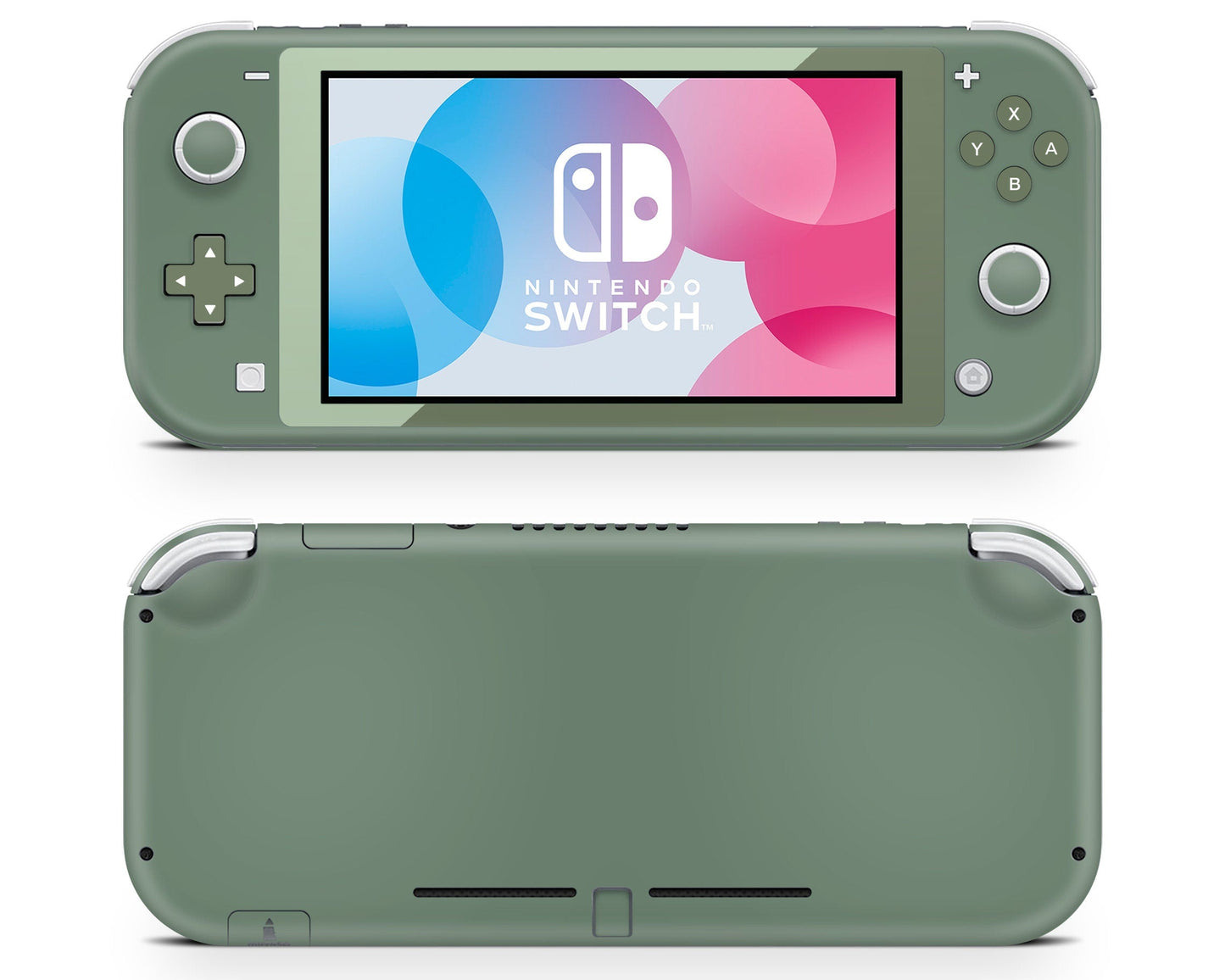 Lux Skins Nintendo Switch Lite Garden of Eden Classic no logo Skins - Solid Colours Colour Blocking Skin