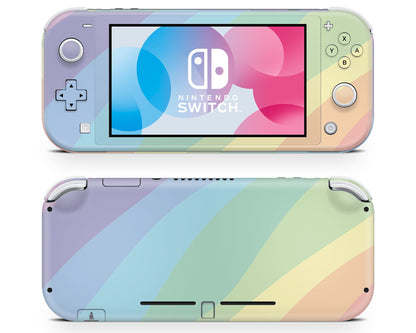 Lux Skins Nintendo Switch Lite LGBT Rainbow Classic no logo Skins - Art Pride Series Skin