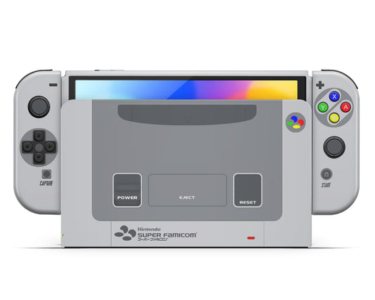Retro Super Famicon Nintendo Switch Skin