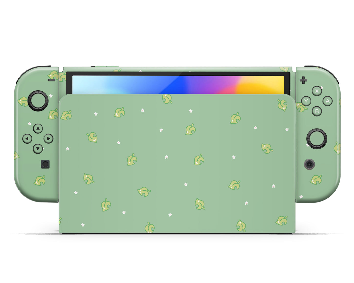 Animal Crossing Leaf Nintendo Switch Skin
