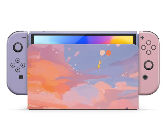 Hazy Sunset Nintendo Switch OLED Skin
