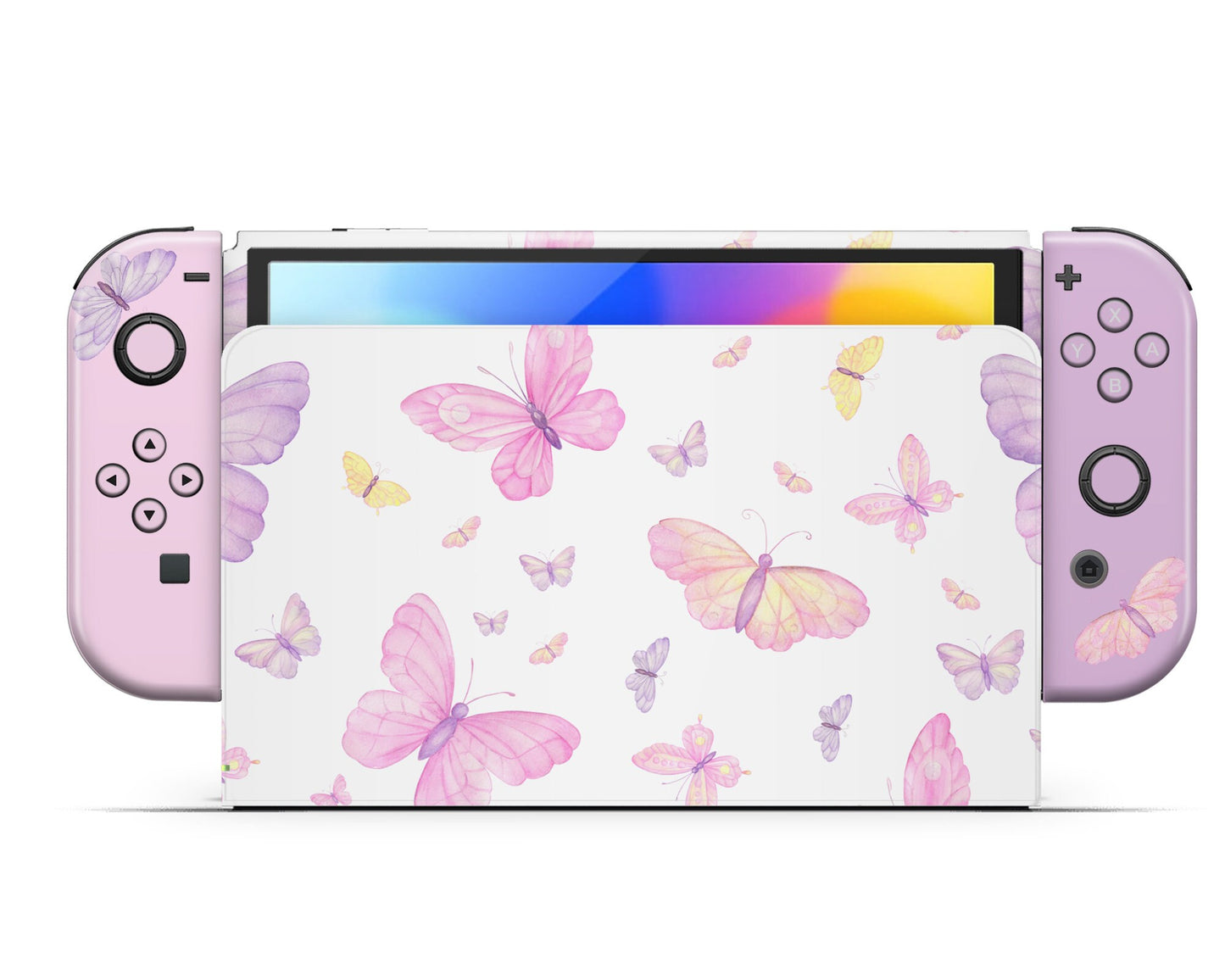 Fairytale Butterfly Nintendo Switch OLED Skin