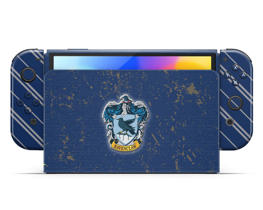 Harry Potter Ravenclaw Nintendo Switch OLED Skin