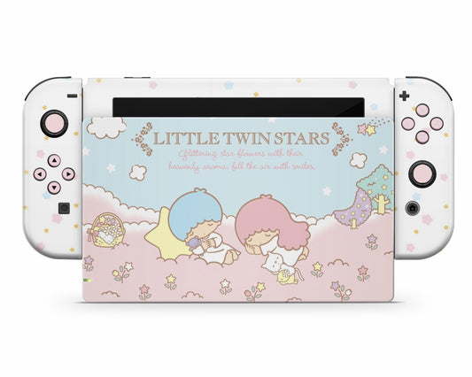 Lux Skins Nintendo Switch My Little Twin Star Dreamy White Full Set Skins - Pop culture My Little Twin Star Skin