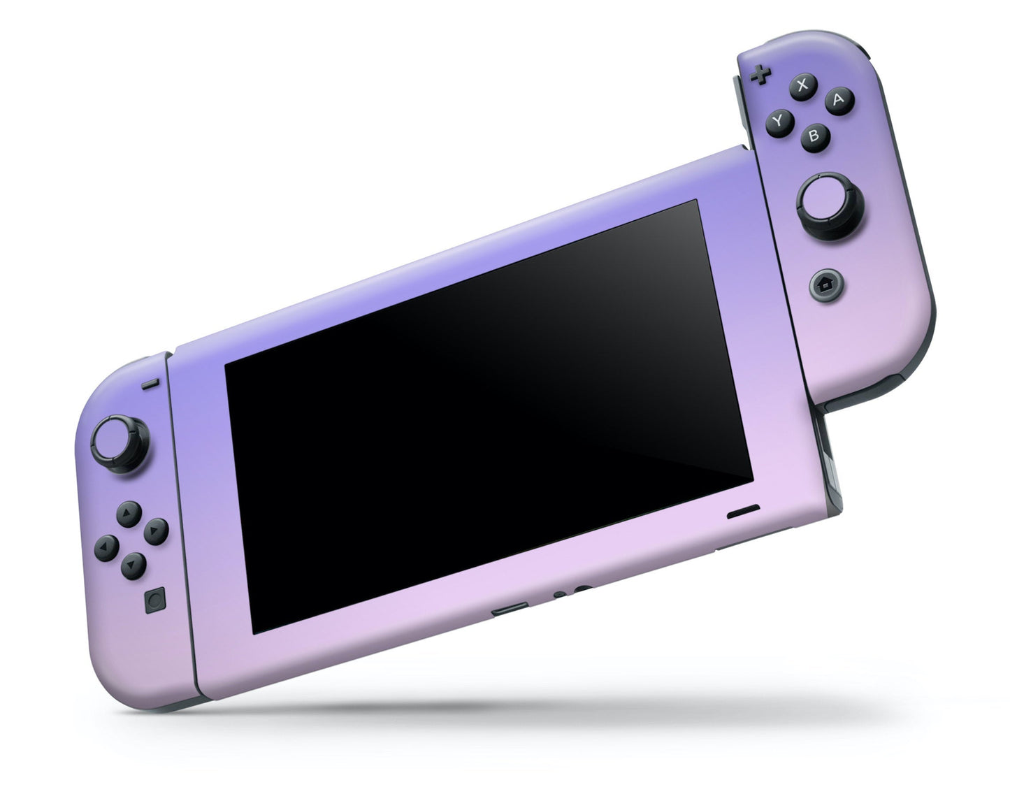 Lux Skins Nintendo Switch Pastel Purple Pink Gradient Classic no logo Skins - Solid Colours Gradient Skin