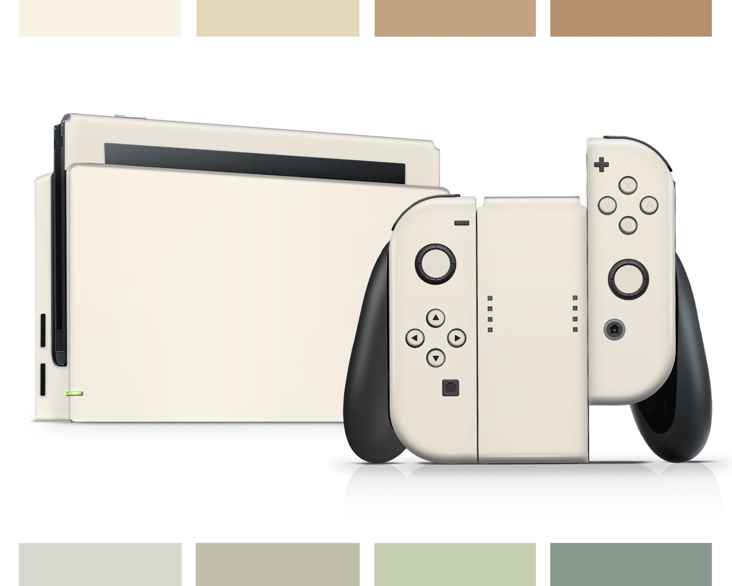 Lux Skins Nintendo Switch Natural Series Classic no logo Skins - Solid Colours Natural Series Skin