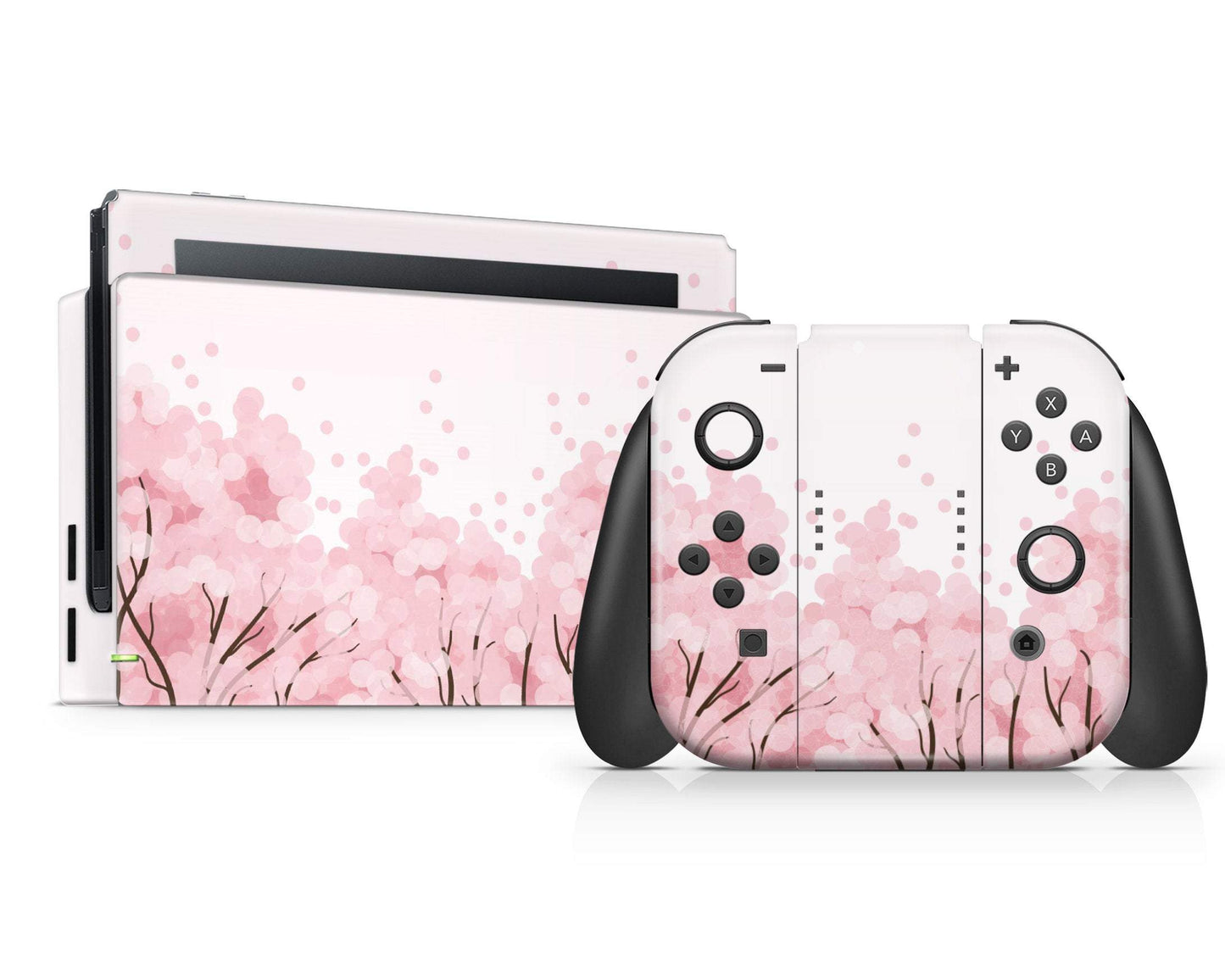 Lux Skins Nintendo Switch Cherry Blossom Classic no logo Skins - Art Floral Skin