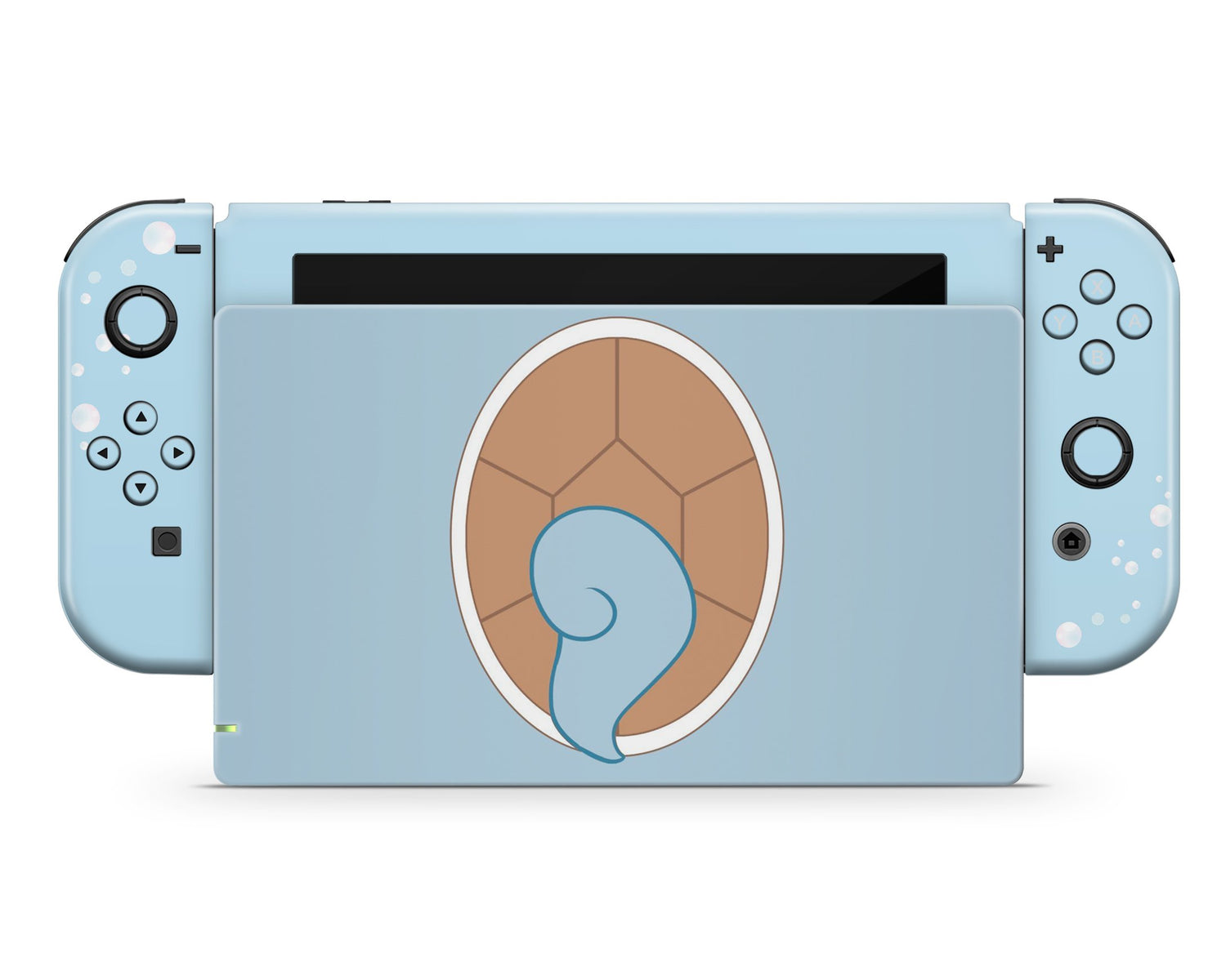 Lux Skins Nintendo Switch Pokemon Squirtle Minimalist Full Set Skins - Pop culture Pokemon Skin