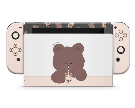 Lux Skins Nintendo Switch Boba Bear Full Set Skins - Art Animals Skin