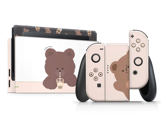 Lux Skins Nintendo Switch Boba Bear Full Set Skins - Art Animals Skin