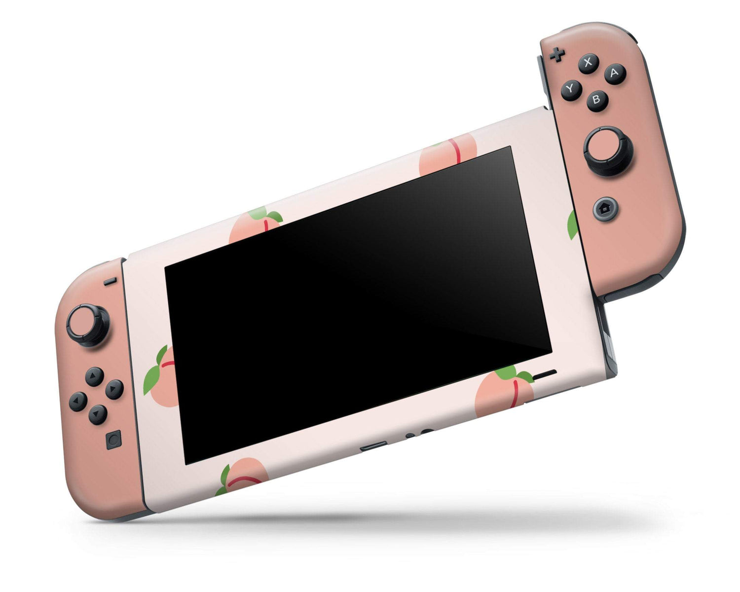 Lux Skins Nintendo Switch Sweet Peach Full Set Skins - Pattern Fruits Skin