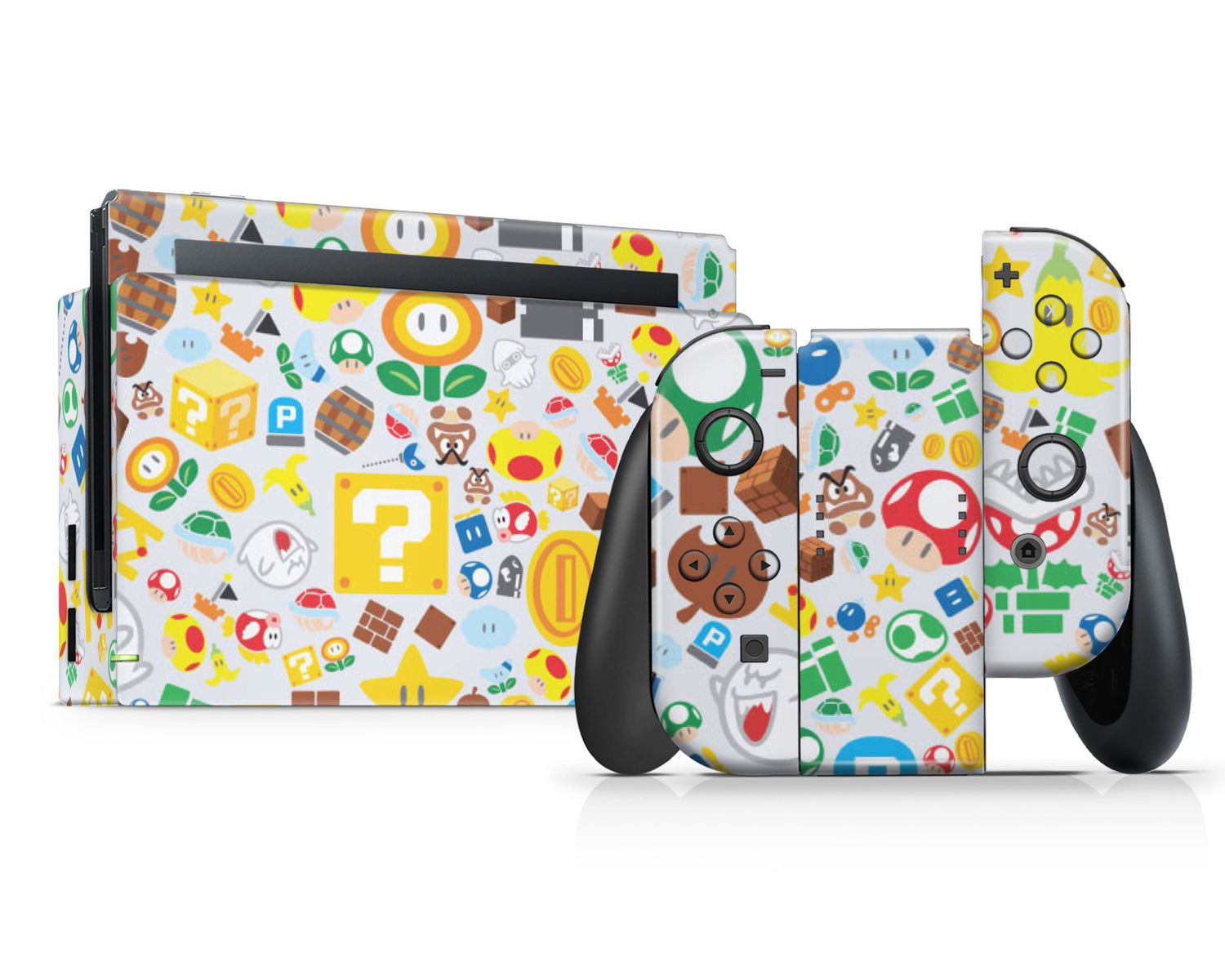 Super Mario Bros Nintendo Switch OLED Skin – Lux Skins Official