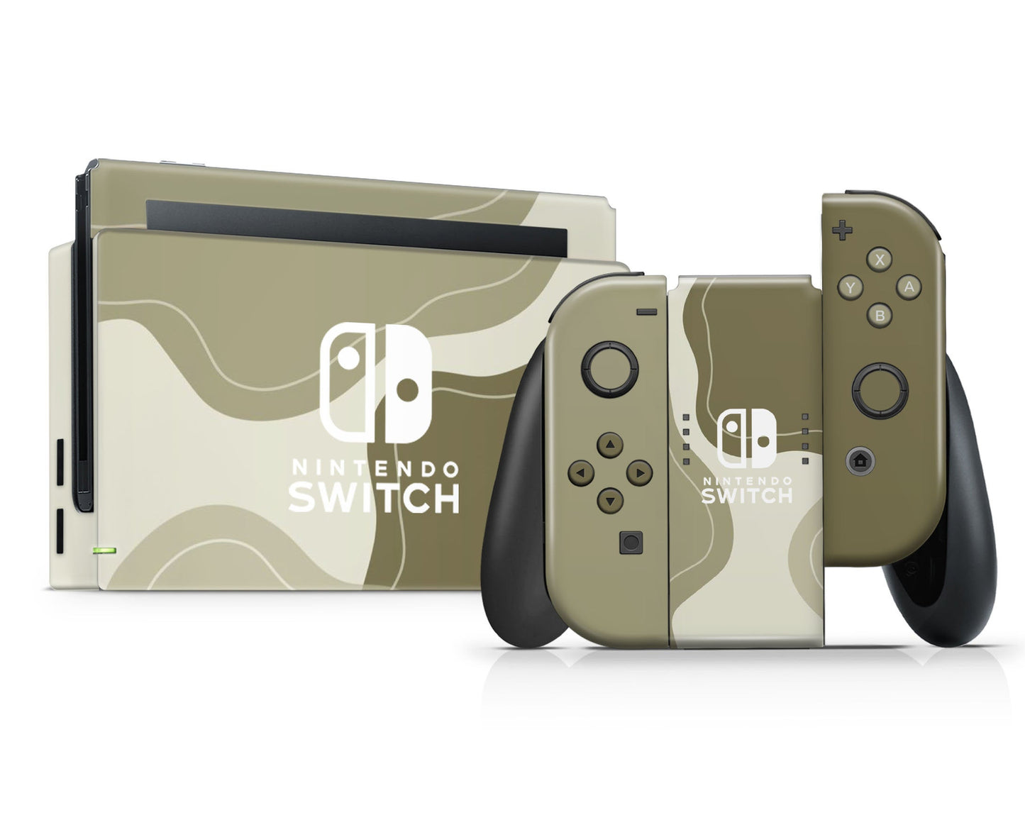 Wild Sage Khaki Forest Nintendo Switch Skin