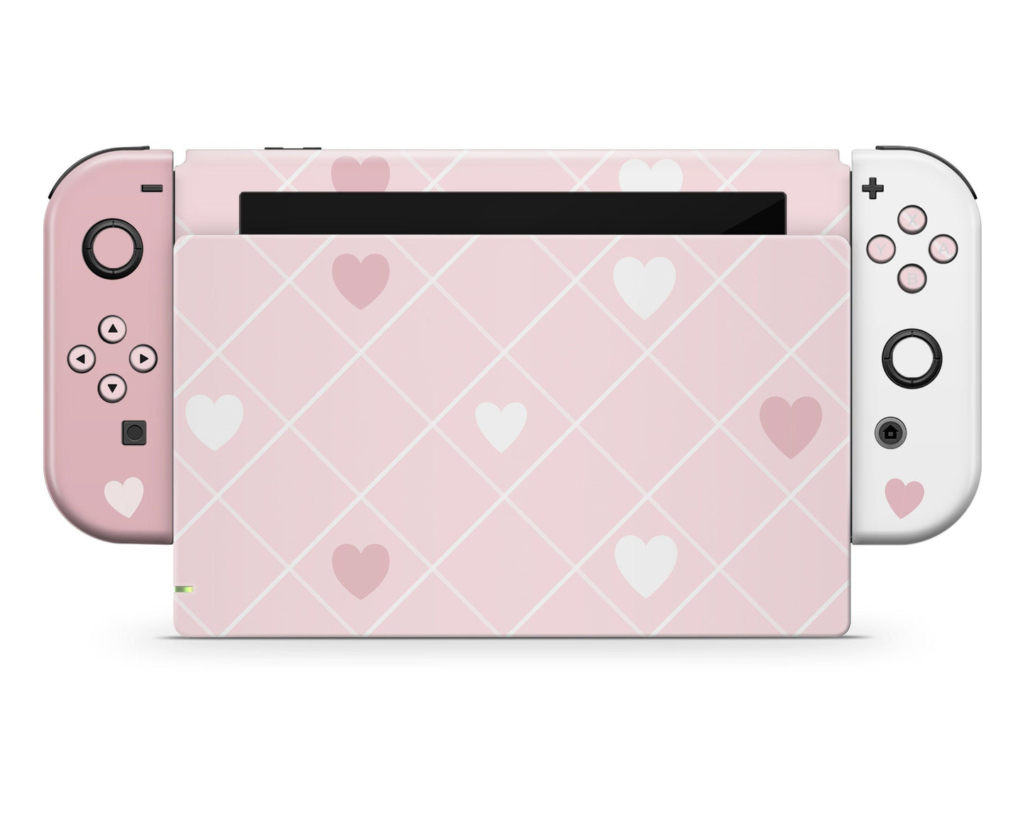Lux Skins Nintendo Switch Love de Rosie Plaid Classic no logo Skins - Pattern Abstract Skin