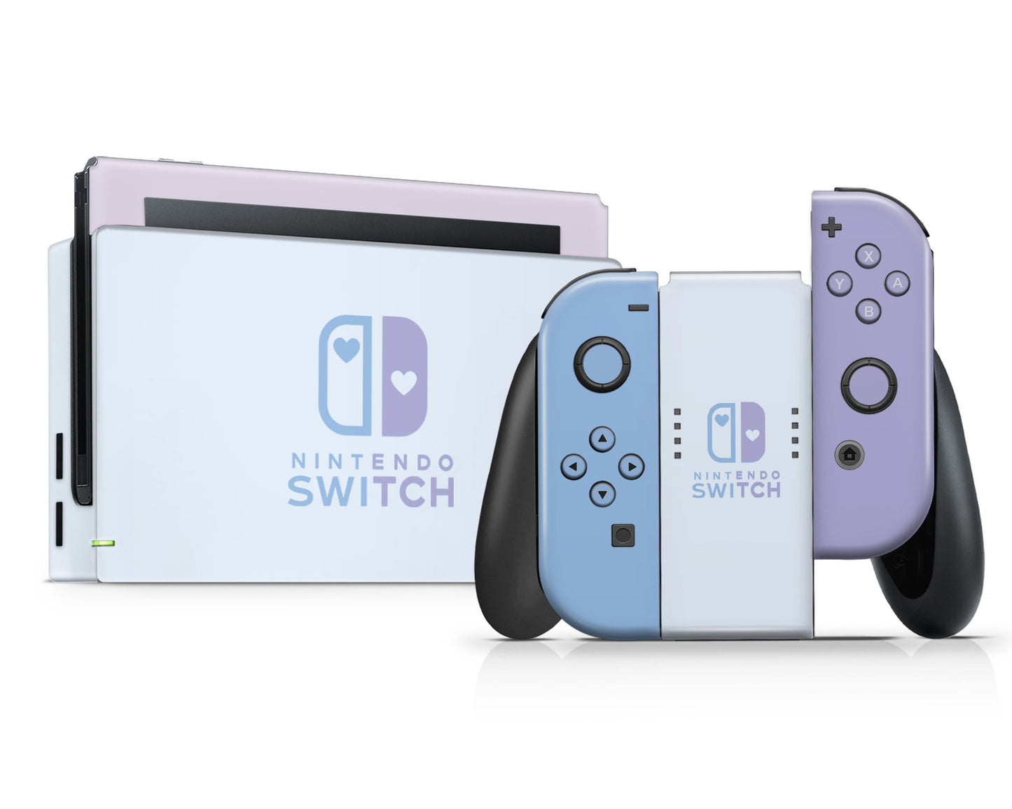 Purple Haze Retro Color Blocking Nintendo Switch Skin