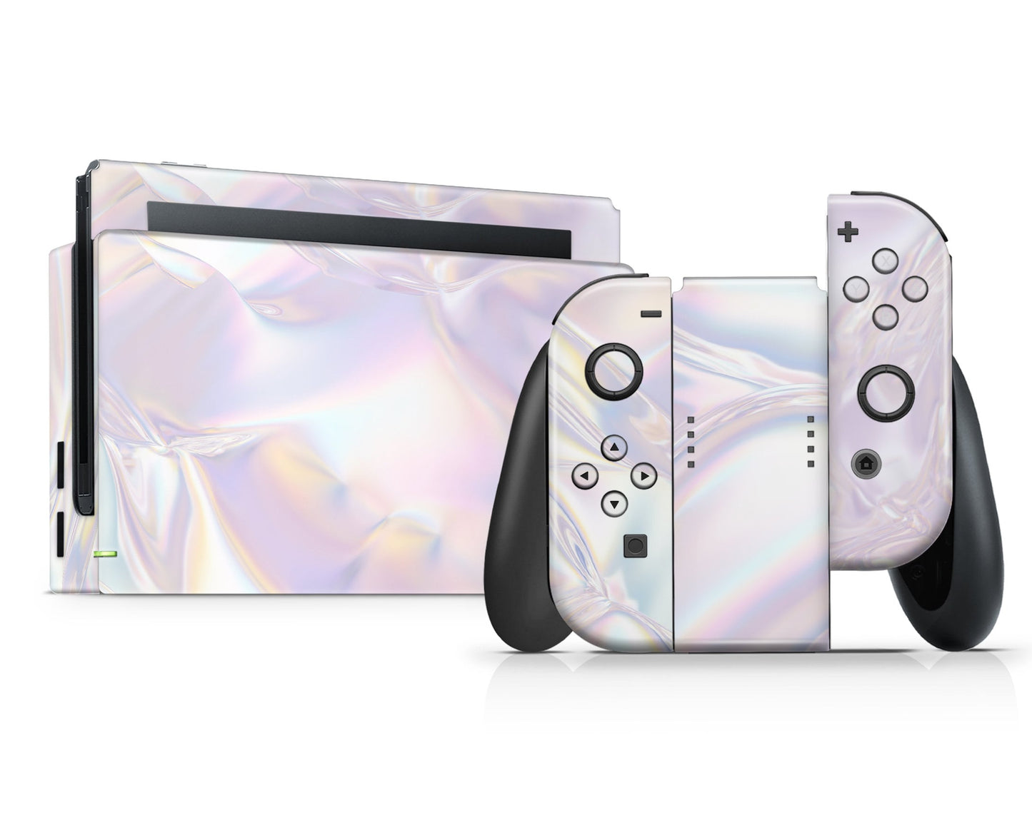 Iridescent Crystal Nintendo Switch Skin