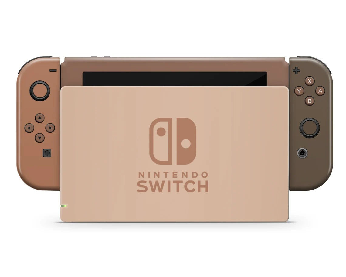 Caramel Mocha Nintendo Switch Skin