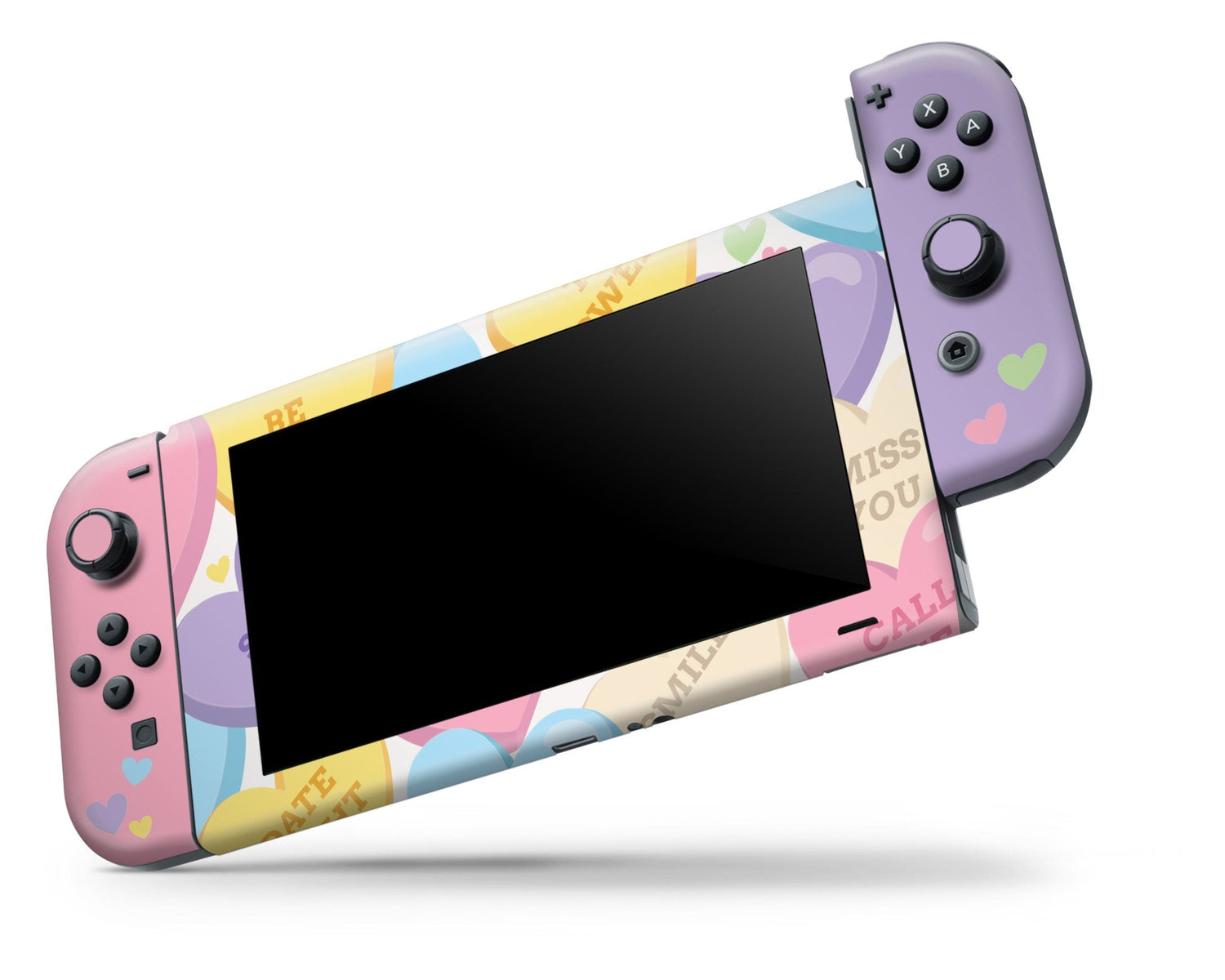 Lux Skins Nintendo Switch Sweetheart Candy Conversation Hearts Full Set Skins - Art  Skin