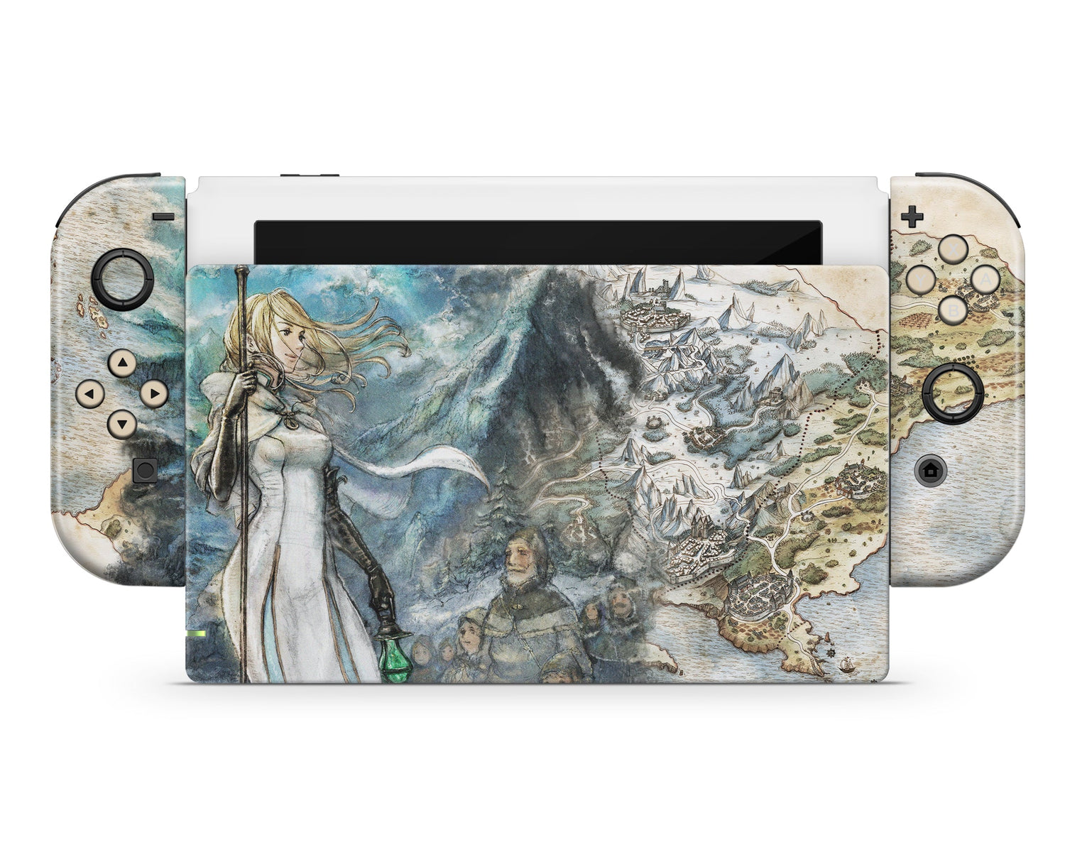 Octopath Traveller Nintendo Switch Skin – Lux Skins Official