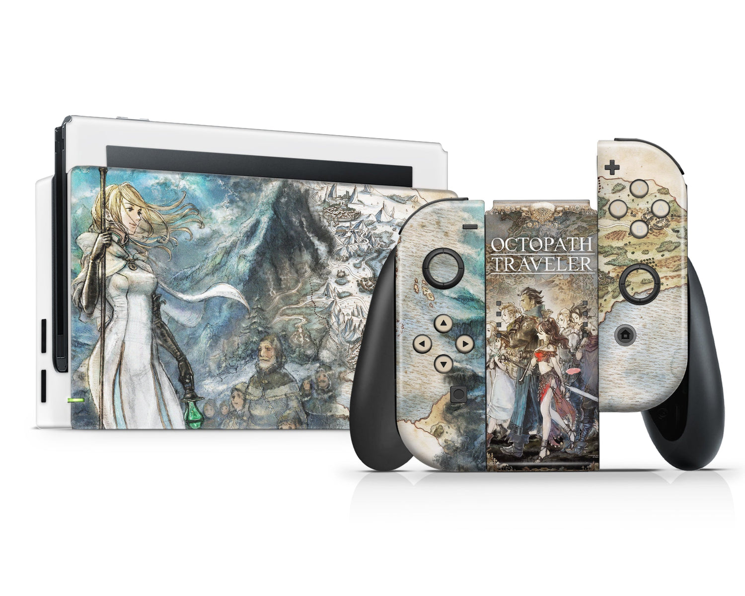 Octopath Traveller Nintendo Switch Skin – Lux Skins Official