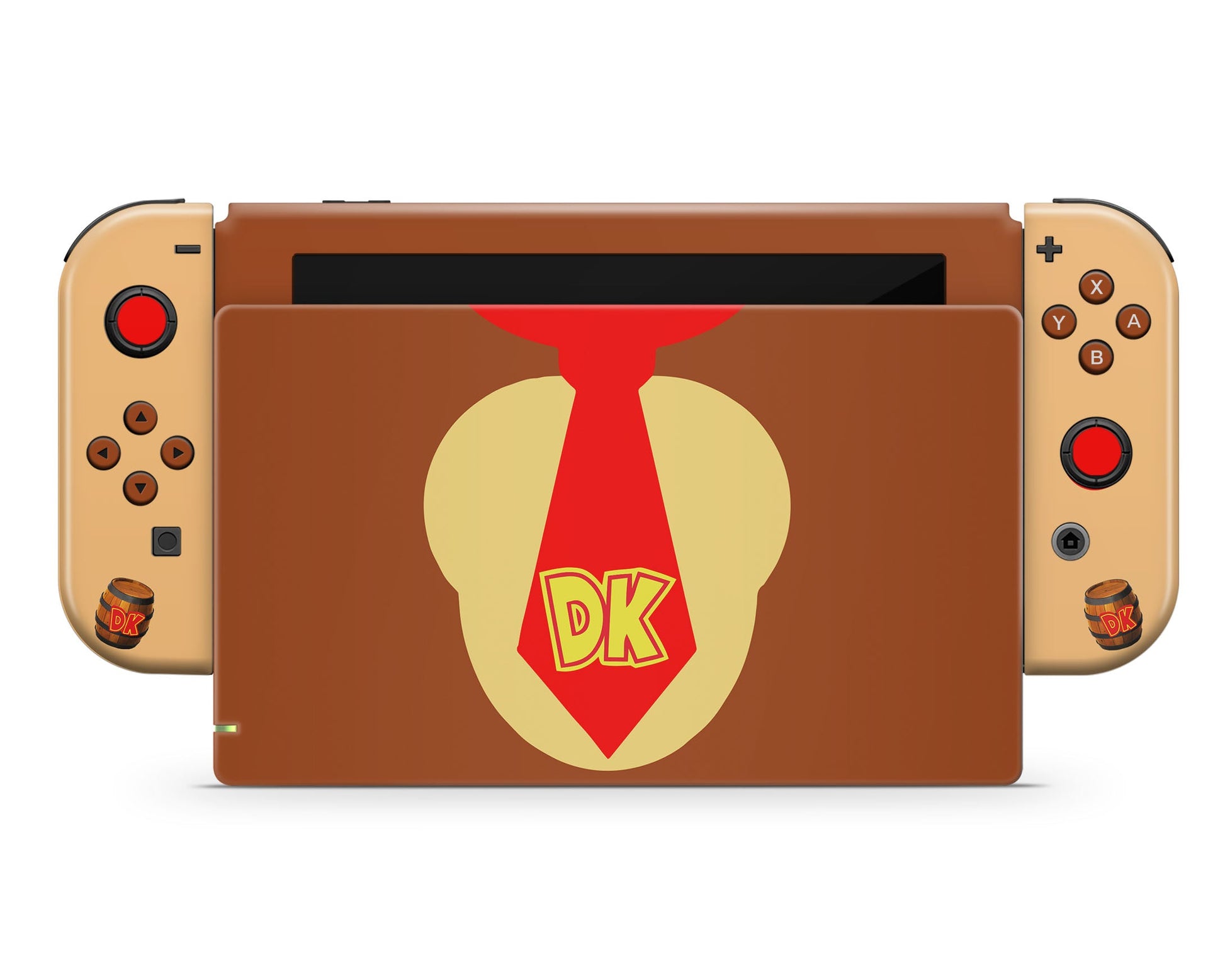 Lux Skins Nintendo Switch Donkey Kong Minimalist Full Set Skins - Pop Culture Mario Skin