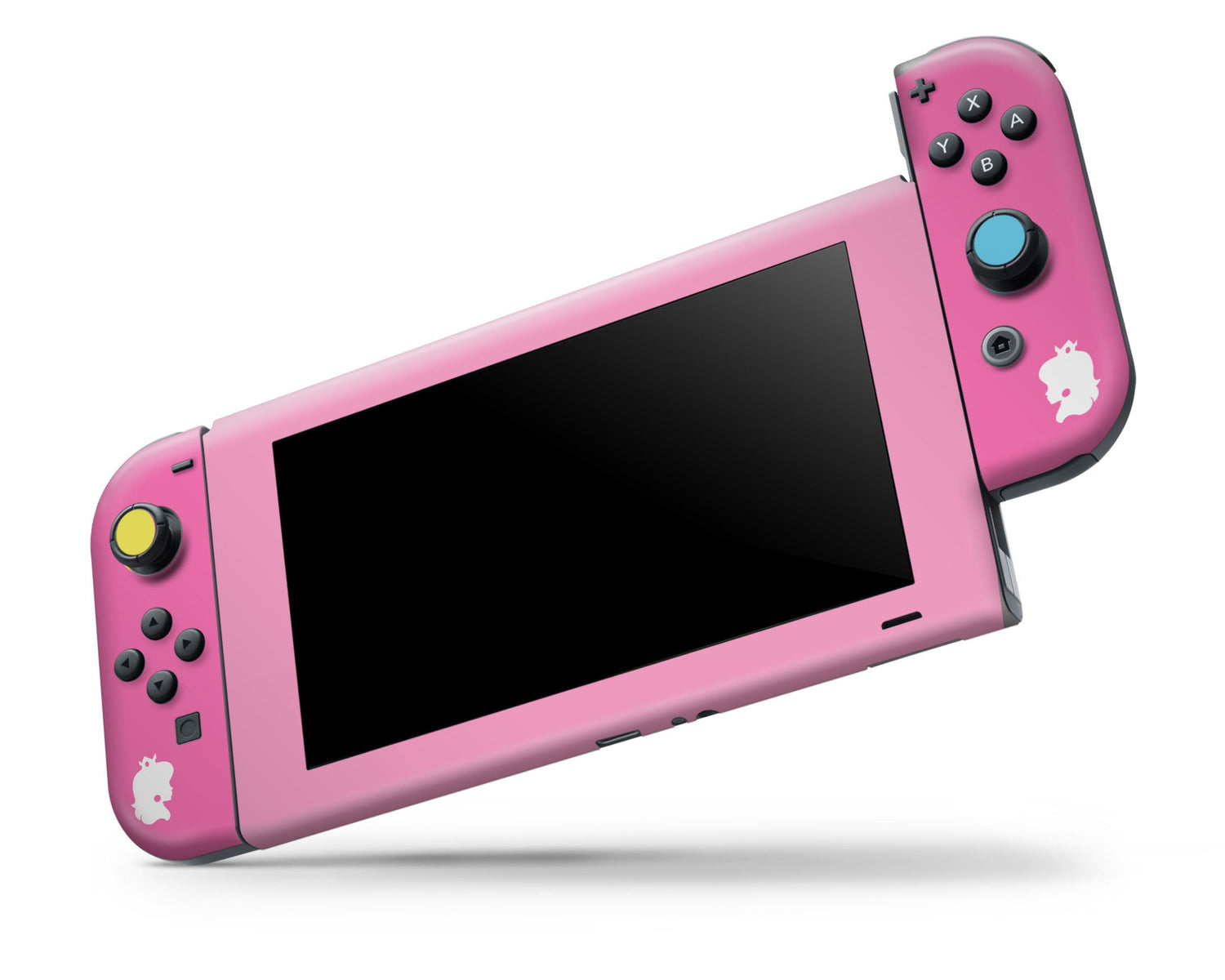 Princess Peach Minimalist Nintendo Switch Skin